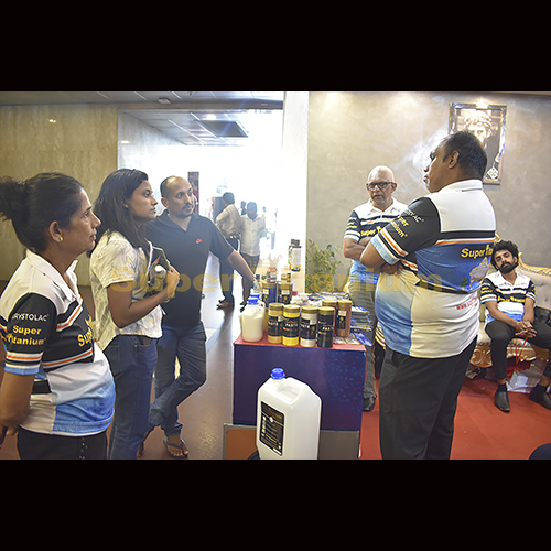 Crystolac super Titanium stall at Construct 2023 Exhibition-BMICH photo